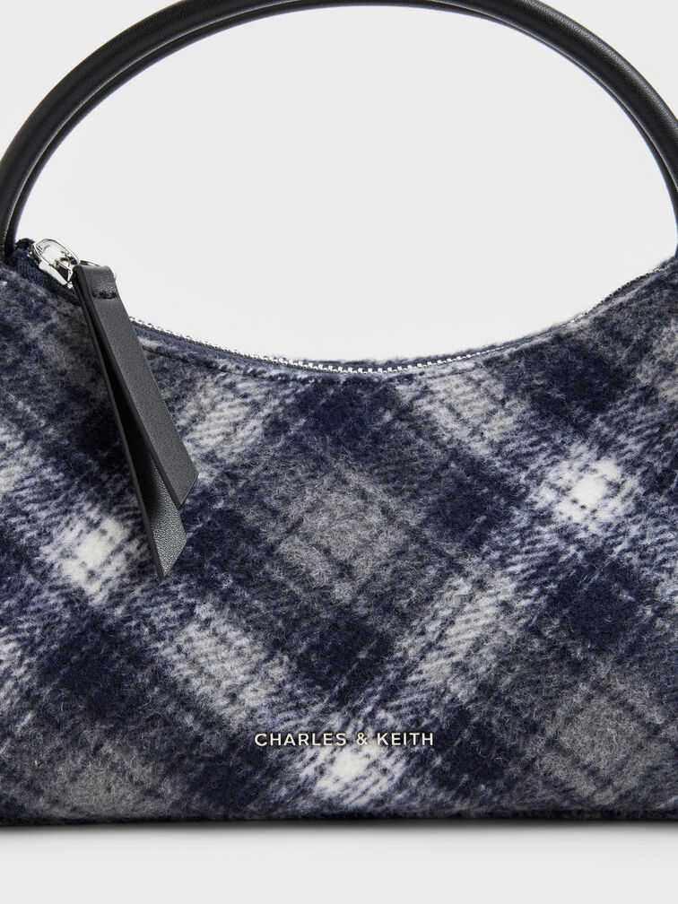 Tas Top Handle Hazel Checkered, Multi, hi-res