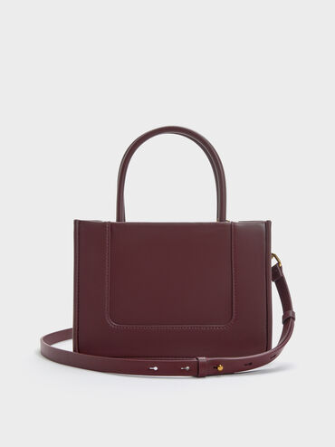 Tote Bag Daylla Mini, Wineberry Red, hi-res