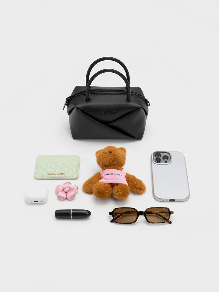 Tas Bowling Geometris Midori, Jet Black, hi-res