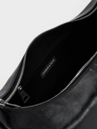 Tas Hobo Side-Pocket Bessie, Noir, hi-res