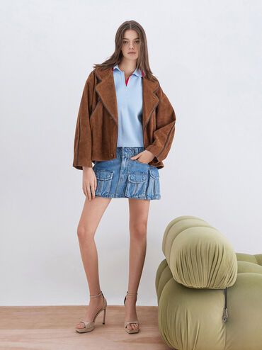 Sandal Heeled Platform Patent, Taupe, hi-res