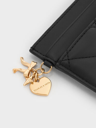 Card Holder Quilted Arrietty, Black, hi-res