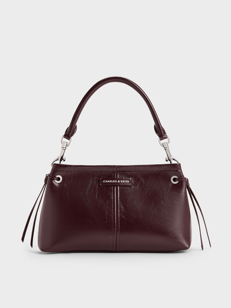 Tas Top Handle Noane, Wineberry Red, hi-res