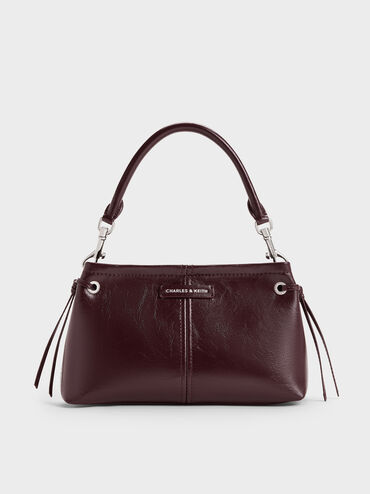 Tas Top Handle Noane, Wineberry Red, hi-res