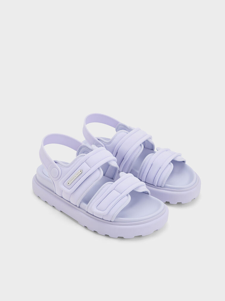 Sandal Puffy Romilly, Lilac, hi-res