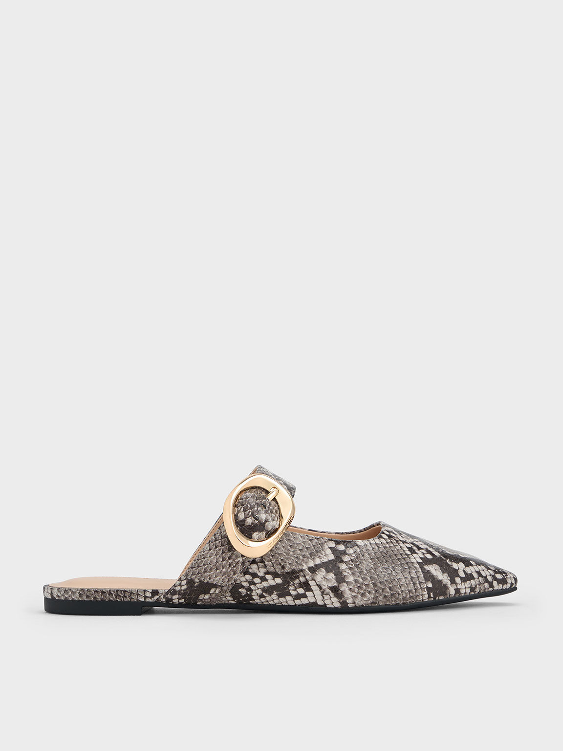 Animal print flat mules outlet
