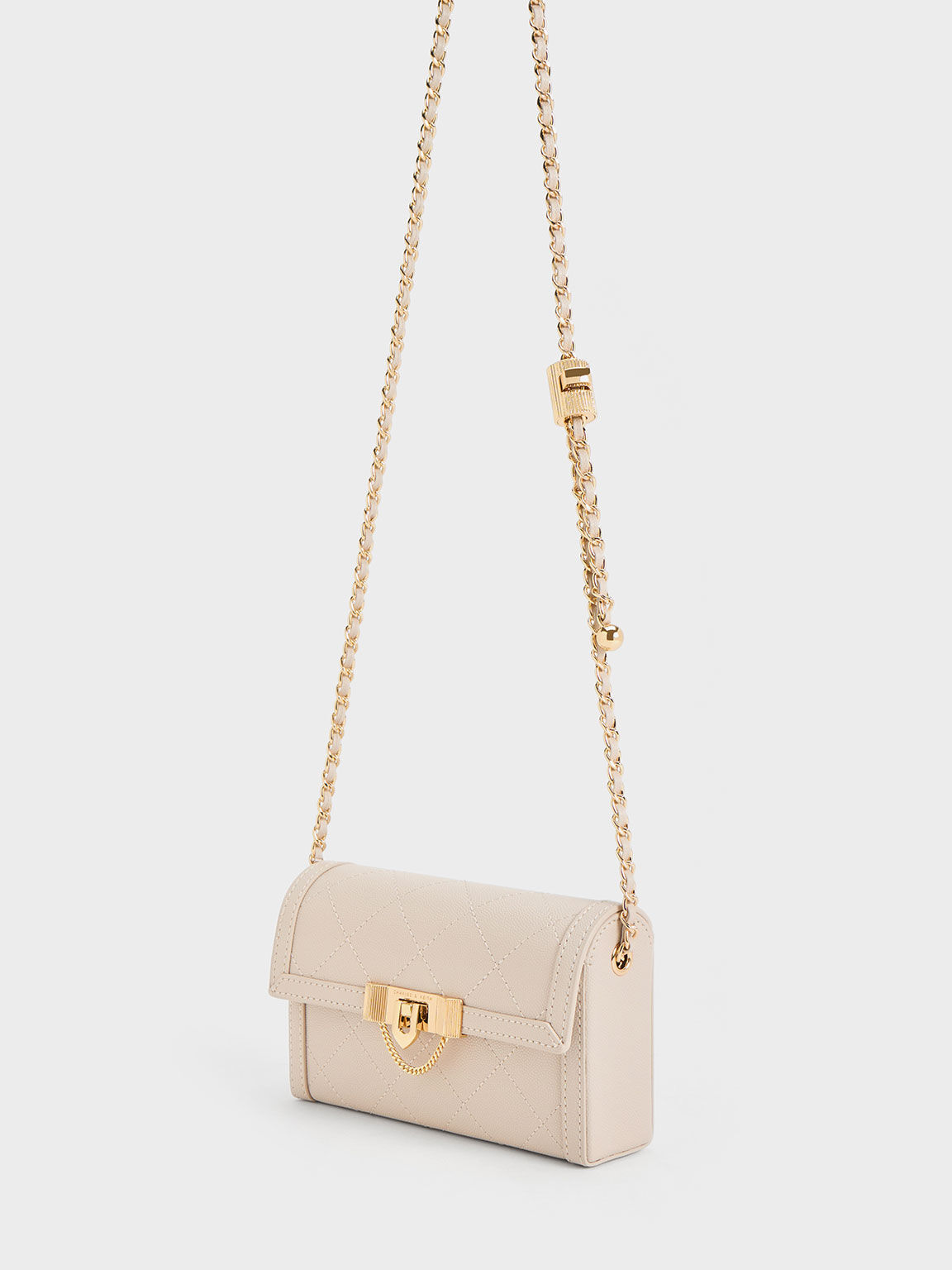 Charles and keith croc effect clutch clearance
