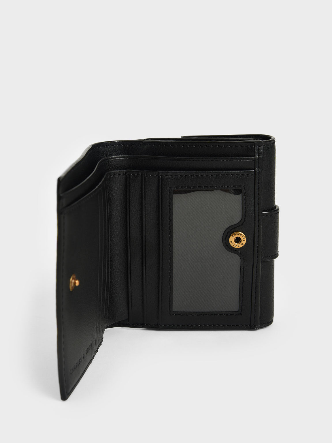 Black Poppy Belt Buckle Strap Short 