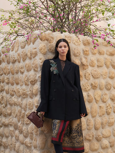 Mini Kerry Top Handle Bag, Wineberry Red, hi-res