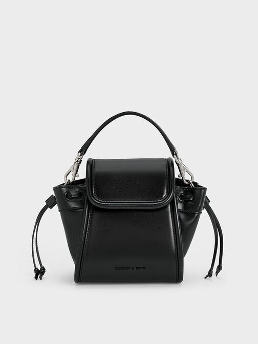 Mini Ashby Top Handle Bag, Black, hi-res