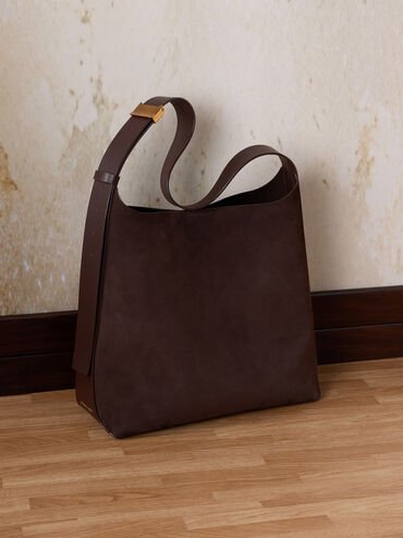 Edna Tote Bag, Espresso Brown, hi-res