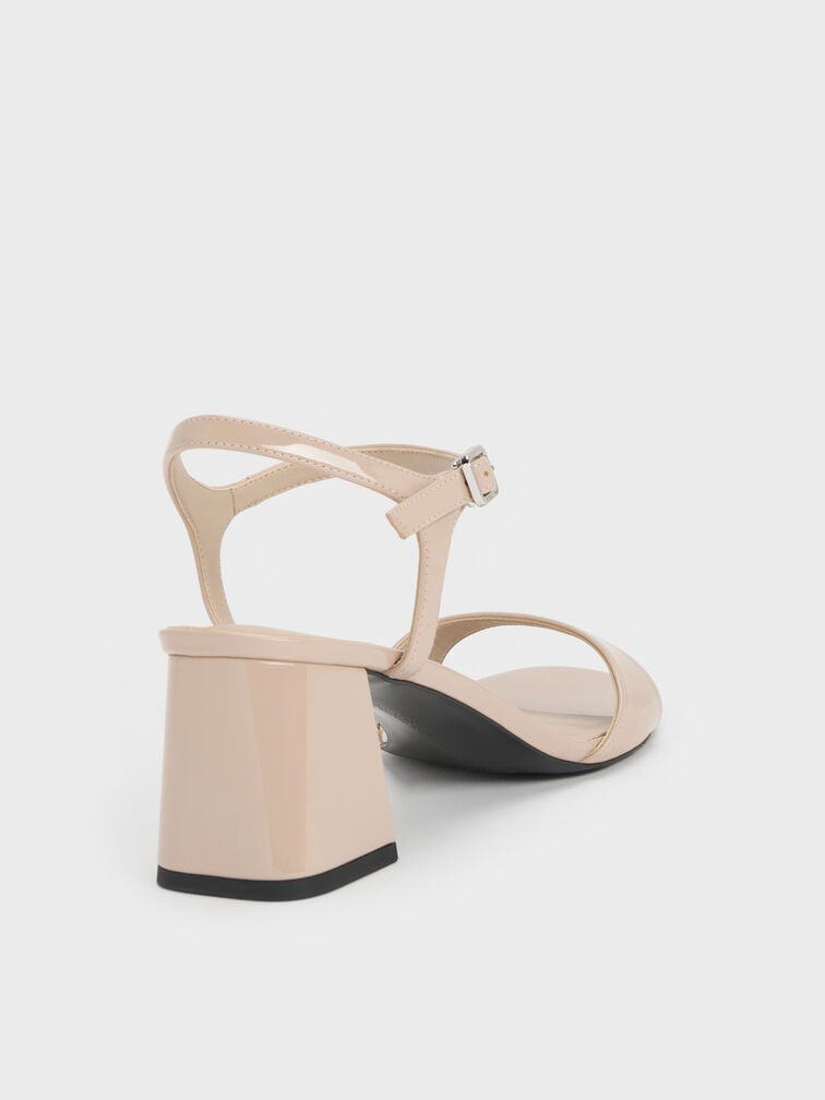 Sandal Block-Heel Betty Patent, Nude, hi-res