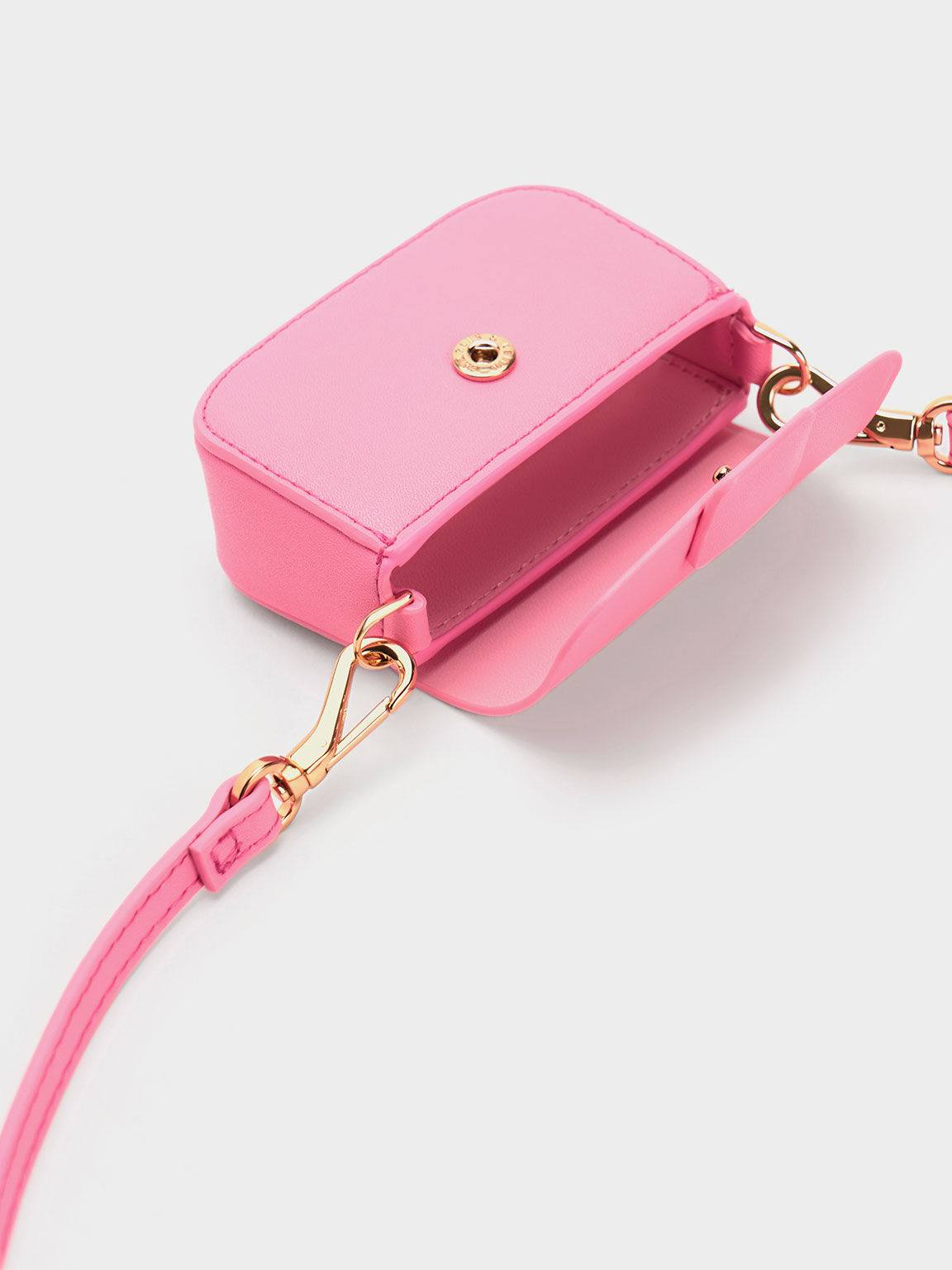 Tas Micro Koa Square Push-Lock, Pink, hi-res