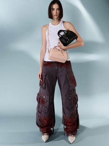 Tas Bowling Everleigh, Light Pink, hi-res