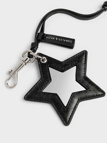 Charm Mirror Star Noane, Noir, hi-res