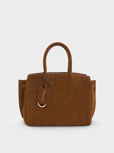 Tas Tote Ginevra, Pecan Brown, hi-res
