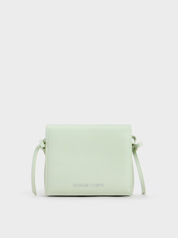 Dompet Kecil Bow Hazel, Mint Green, hi-res