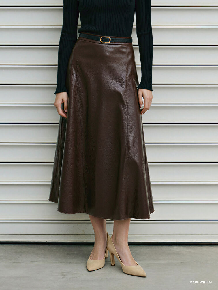 Kerra Faux Suede Pointed High Heels, Beige, hi-res