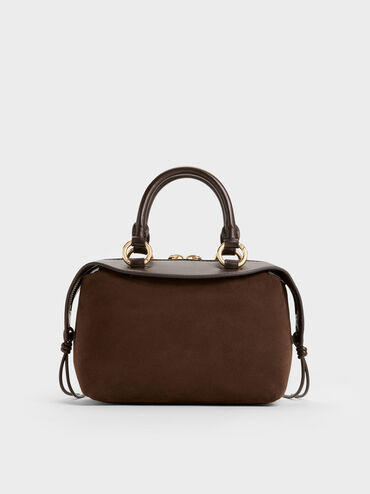 Tas Bowling Braided-Charm Haylen, Espresso Brown, hi-res