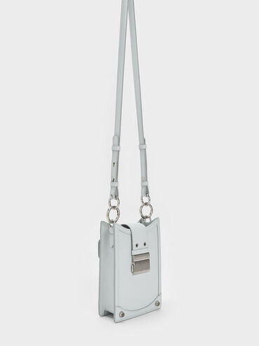 Phone Pouch Winslet Belted, Light Grey, hi-res