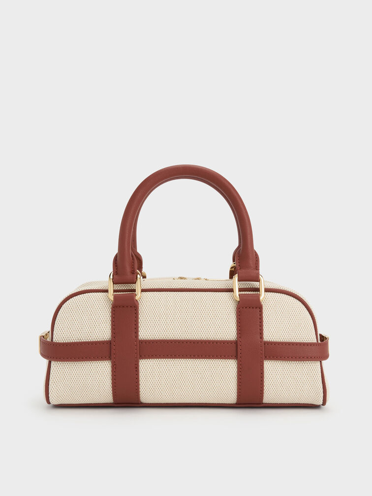 Tas Bowling Canvas Scottie, Brick, hi-res