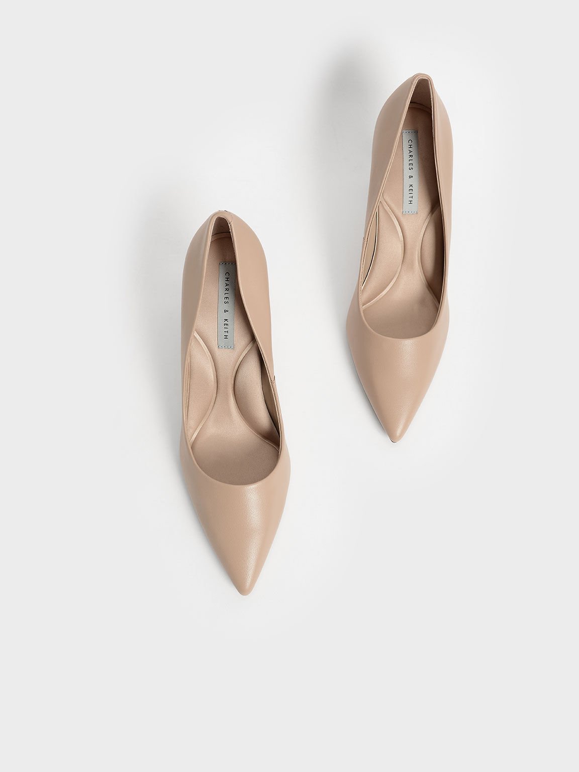 Emmy Pointed-Toe Pumps, Nude, hi-res