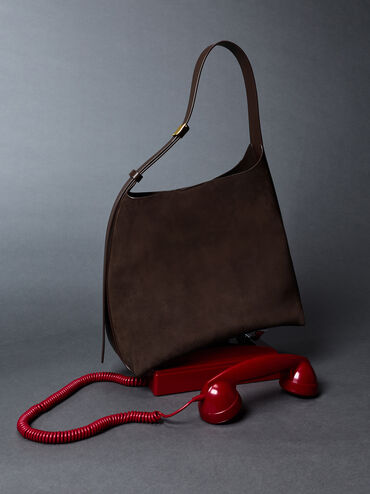 Edna Tote Bag, Espresso Brown, hi-res