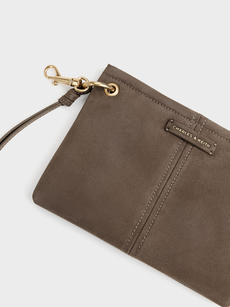 Tas Pouch Top-Zip Noane, Stone Grey, hi-res