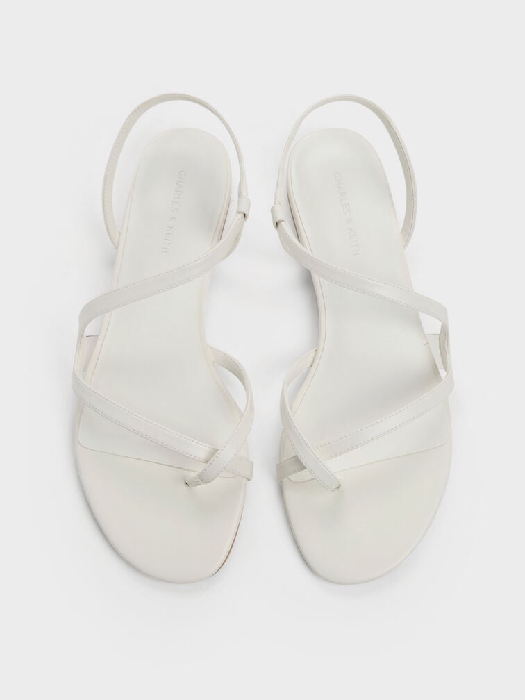Sandal Toe-Ring Wavy Arden, Chalk, hi-res