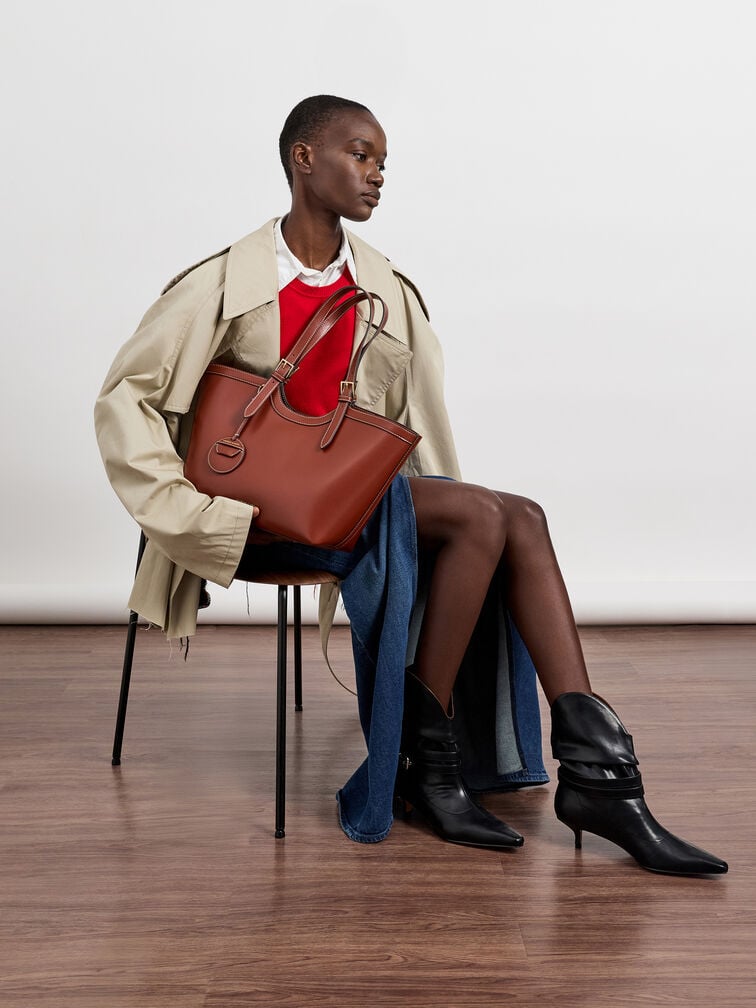 Tas Tote Enola XL, Brick, hi-res