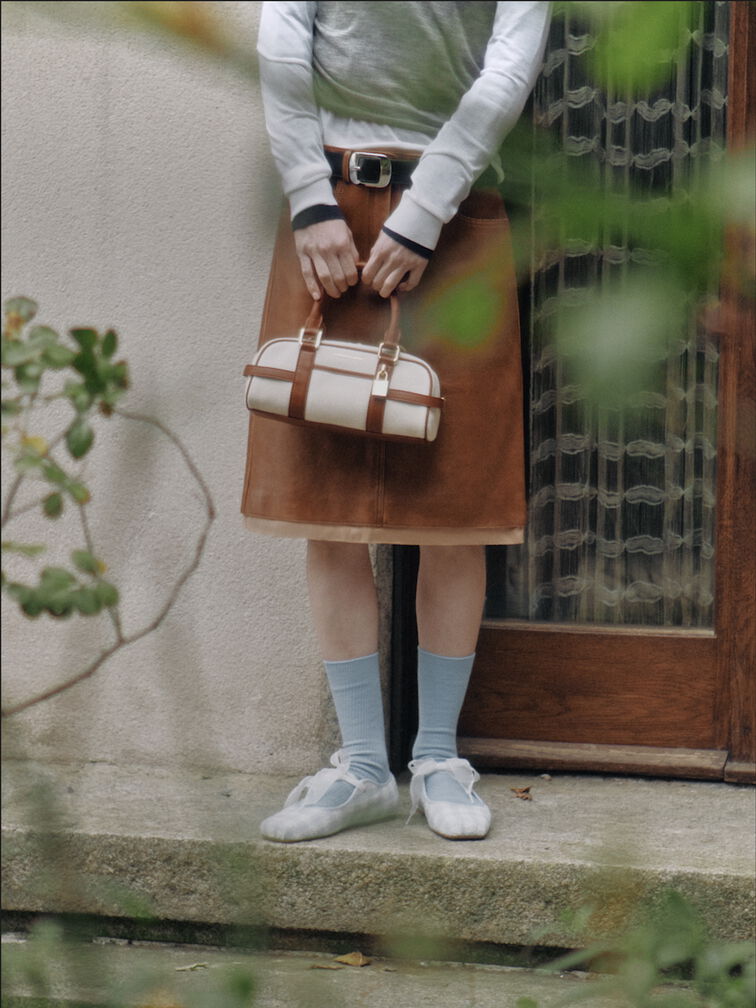 Tas Bowling Canvas Scottie, Brick, hi-res