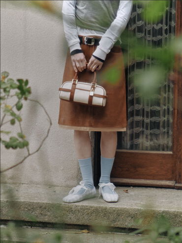 Tas Bowling Canvas Scottie, Brick, hi-res