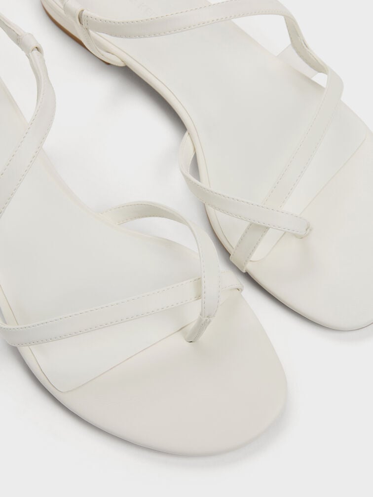 Sandal Toe-Ring Wavy Arden, Chalk, hi-res