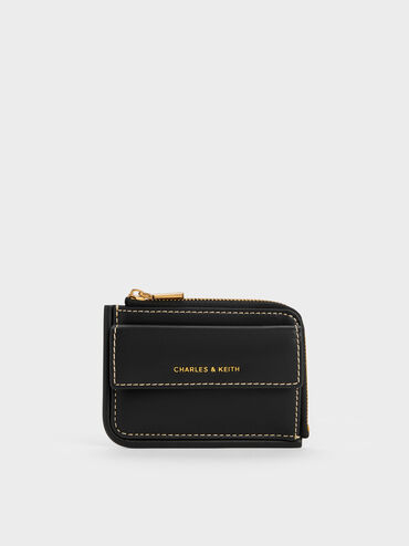 Card Holder Front-Pocket Lyla, Black, hi-res