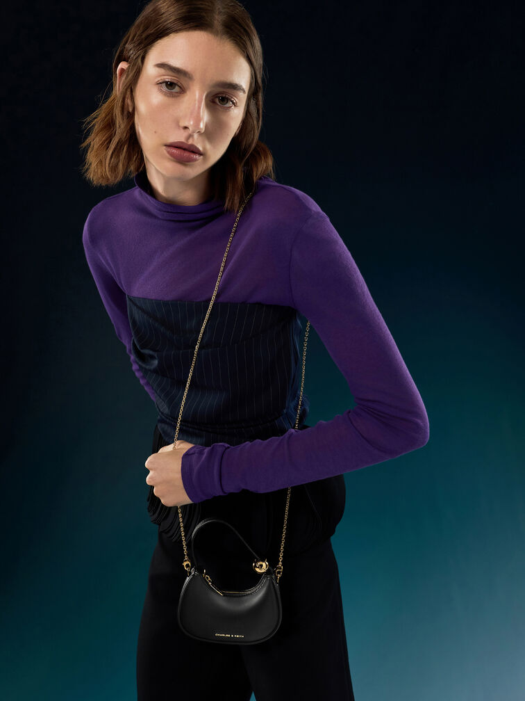 Micro Jesmyn Two-Way Bag, Black, hi-res