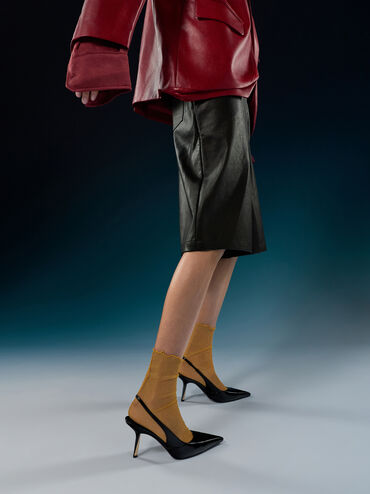 Sepatu Pumps Slingback Taylen, Black Box, hi-res