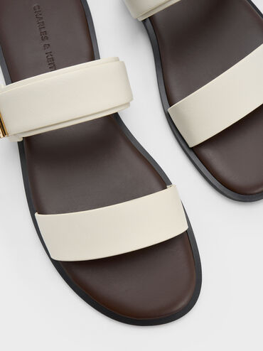 Sandal Double-Strap Dove, White, hi-res
