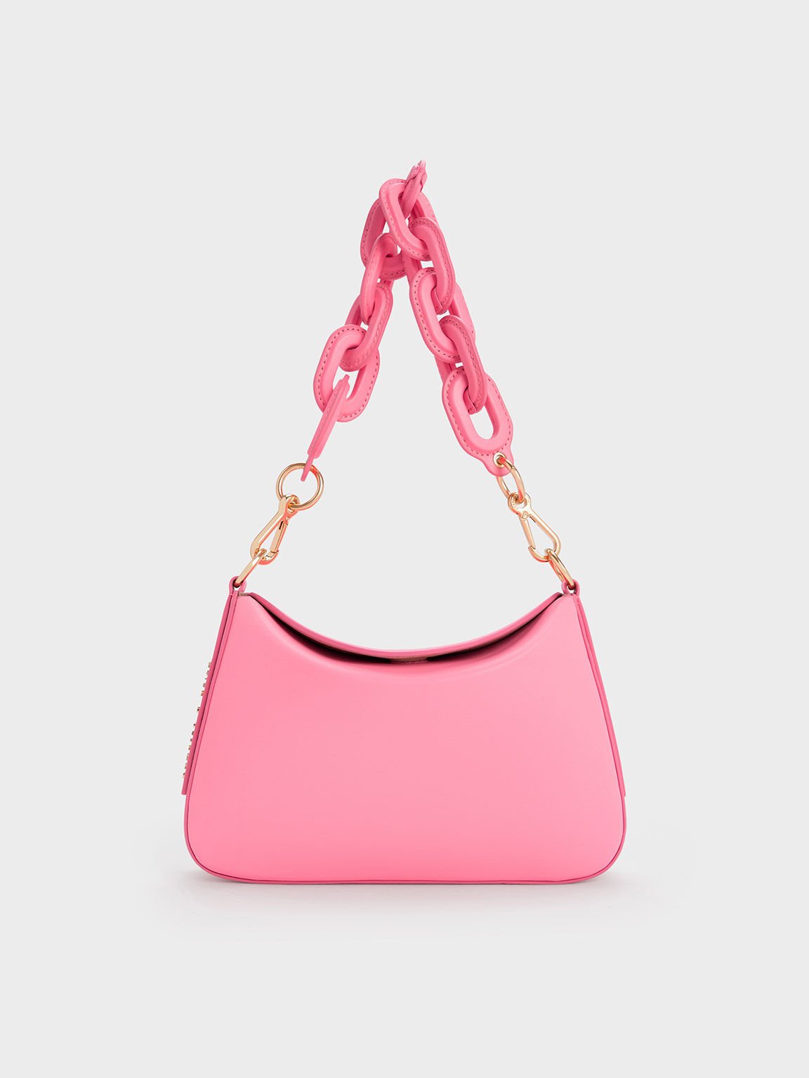 Pink online chain bag