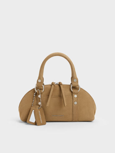 Tas Bowling Studded Tatiana, Sand, hi-res