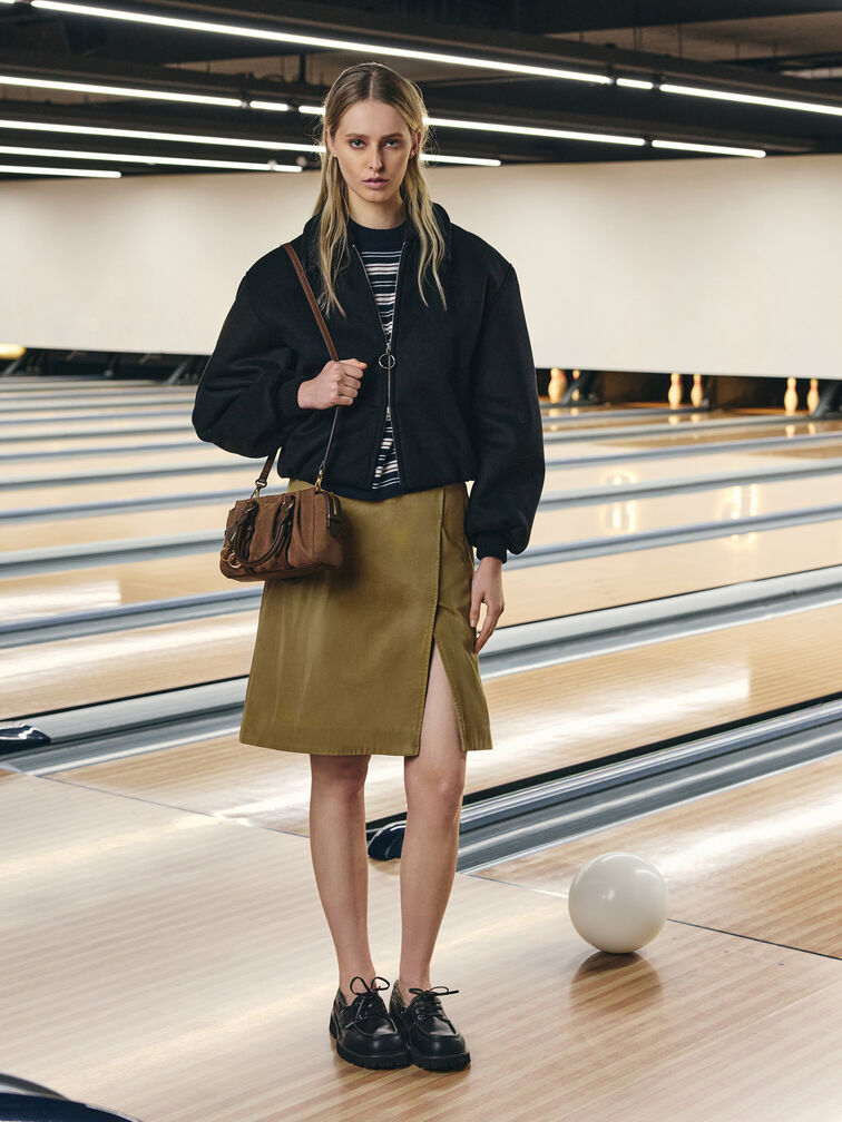 Britton Top Handle Tote Bag, Mocha Brown, hi-res