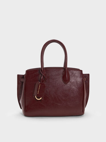 Tas Tote Ginevra, Wineberry Red, hi-res
