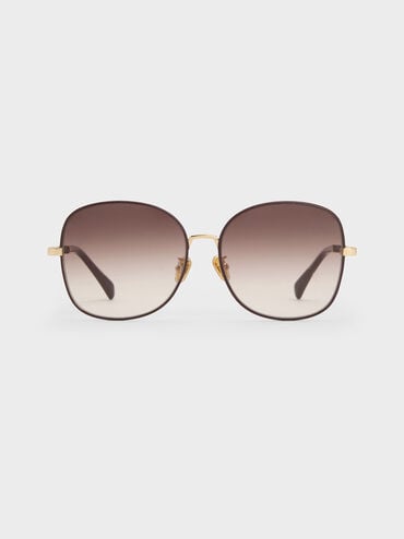 Kacamata Butterfly Ivette, Burgundy, hi-res