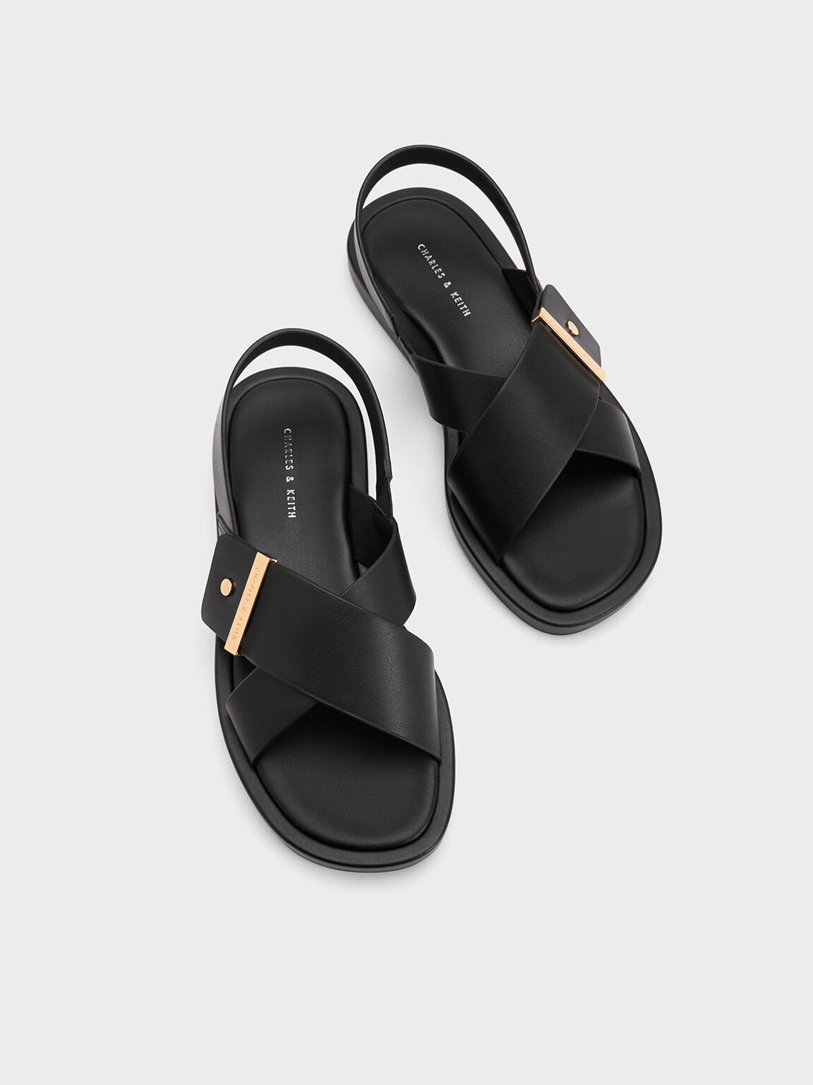 Sandal sales black id