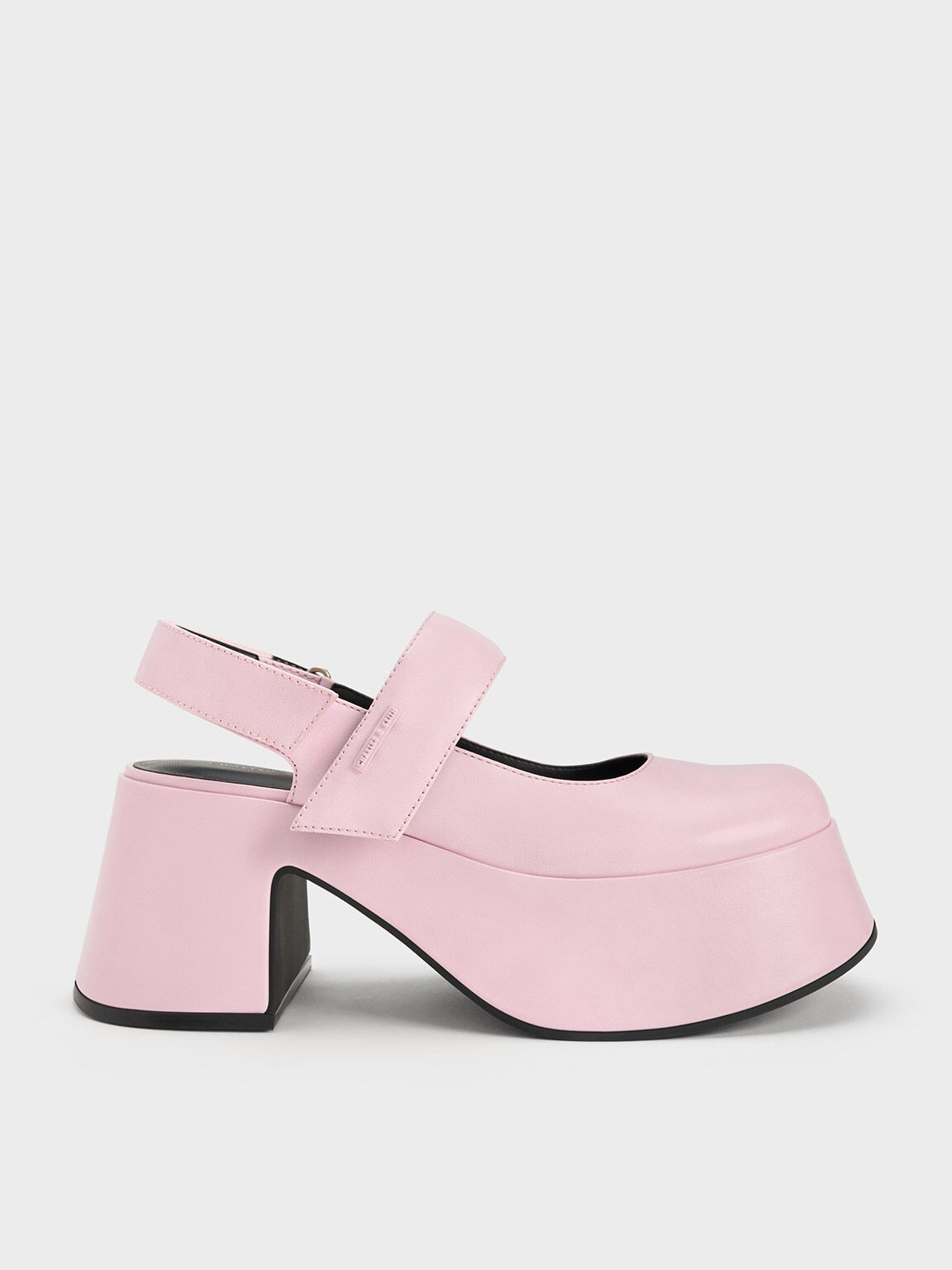 Sepatu Pumps Slingback Mary Jane Rubina, Light Pink, hi-res