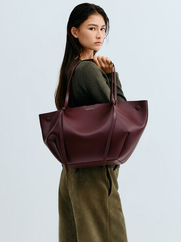 Tas Tote XL Calla, Wineberry Red, hi-res