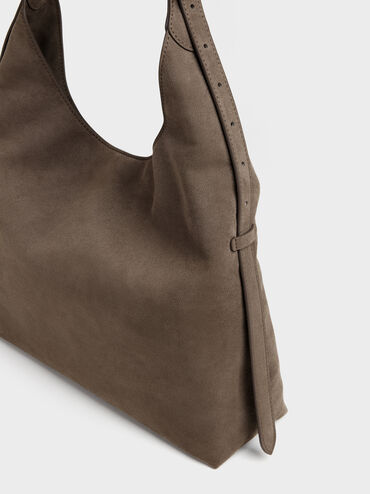 Tas Hobo Aislin, Stone Grey, hi-res