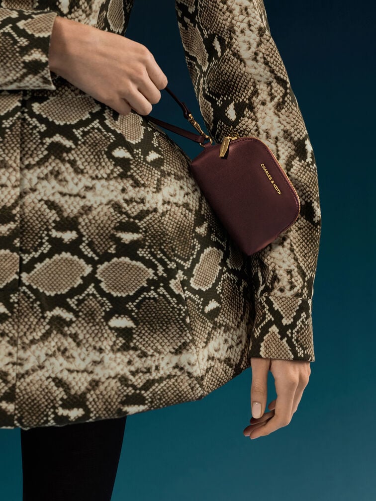 Tas Bucket Edna, Wineberry Red, hi-res