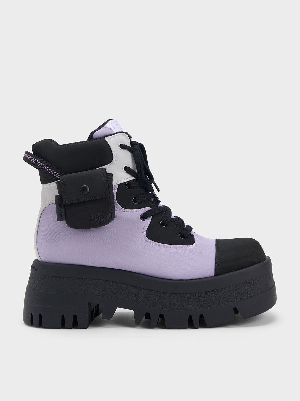 Judy Hopps Rainier Combat Boots, Lilac, hi-res