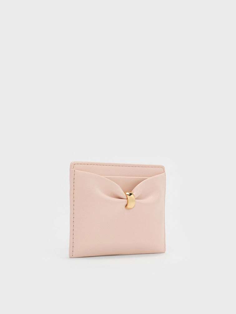 Card Holder Halsey Ruched, Soft Pink, hi-res