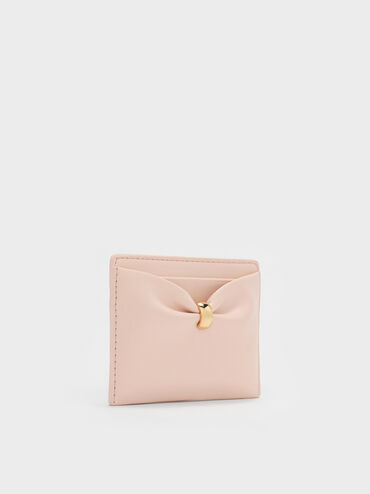 Card Holder Halsey Ruched, Soft Pink, hi-res